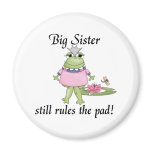 Big Sister Rules the Pad Tshirts Magnets
