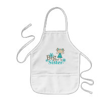 Big Sister Stick Figure Aprons