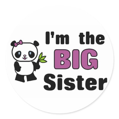 Big Sister stickers by tshirtfun