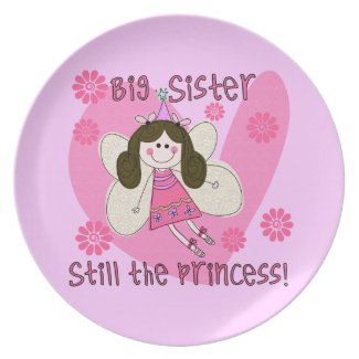 Big Sister Still the Princess Dinner Plate
