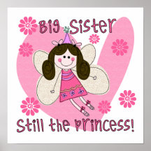 Big Sister Still the Princess Print