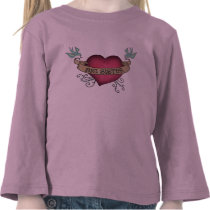 Big Sister Tattoo Heart t-shirts