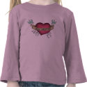 Big Sister Tattoo Heart t-shirts by artladymanor Big Sister Tattoo Heart t-shirts