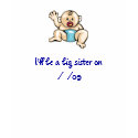 Big sister to a little brother t-shirts