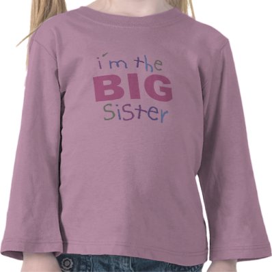 Big Sister Toddler Long Sleeve Shirts