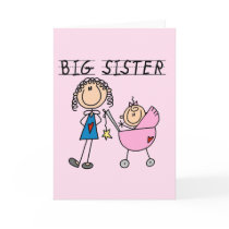 Big Sister with Little Sister T-shirts and Gifts cards