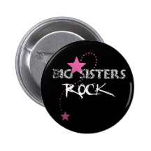 Big Sisters Rock Button
