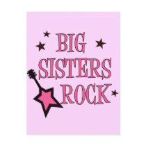 Big Sisters Rock postcards