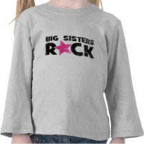 Big Sisters Rock t-shirts