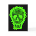 Big Skull  'Happy Halloween' greetings card