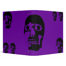 Big Skull Purple Avery Binder