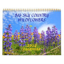 Big Sky Country Wildflowers 2012 Calendar