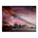 big sky falling post card