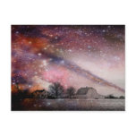 big sky falling post card