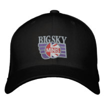Big Sky MINIS Stretch Cap embroidered hats by skydrive Big Sky MINIS Stretch Cap embroidered hats