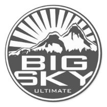 Big Sky Ultimate Sticker by ceaton333 Big Sky Ultimate Sticker