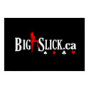 Big Slick Poker Logo - Black posters