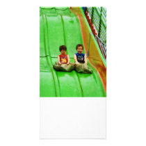 Big Slide Personalized Photo Card