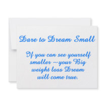 Big Small Dream invitations by nikiclix Big Small Dream invitations