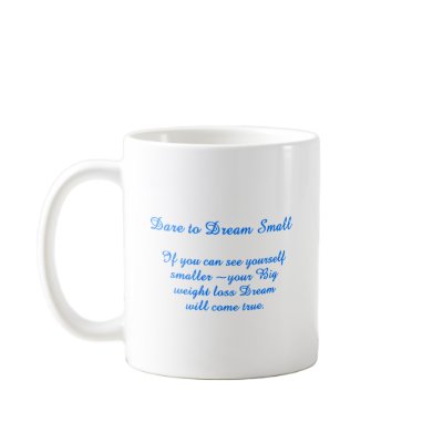 Big Small Dream Coffee Mug by nikiclix