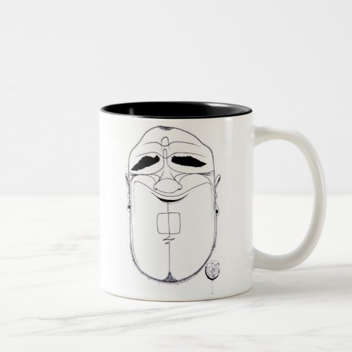 "big smile" penholder/mug