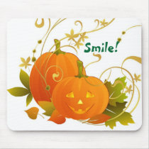 Big Smile Pumpkins! mousepads by Zenyaris Big Smile Pumpkins! mousepads