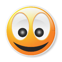 Big Smiley Face magnets by flyingdisc Big Smiley Face magnets