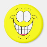 Big Smiley Face Magnet