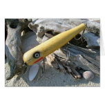 Big Snook Vintage Lure Note Card