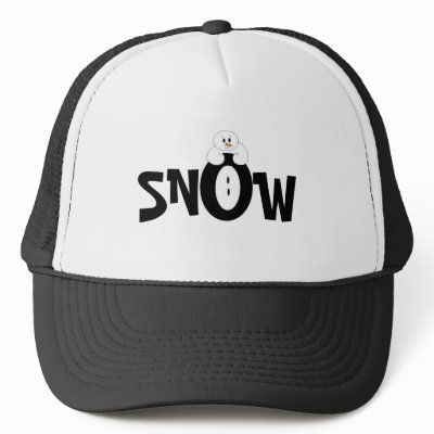 Big Snow Trucker Hat by seashell2