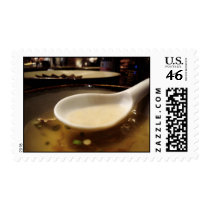 big spoon in soup postage