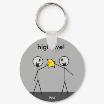 big stick high5, 5!, high five!, -DTT keychains by dttdemon big stick high5, 5!, high five!, -DTT keychains