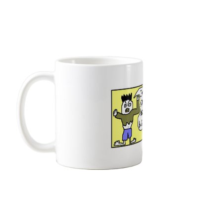 Big Strong Bully Mug by snargaluff53