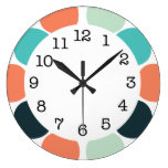 Big Summer Dots Designer Wall Clock