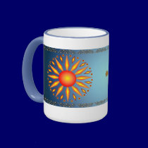 Big Summer Solstice Sun Mug