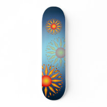 Big Summer Solstice Sun Skateboard