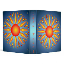 Big Summer Sun Poster binders by Lotacats Big Summer Sun Poster binders