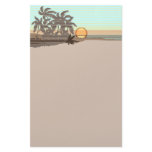 Big Sunset Hawaiian Stationary Personalized Stationery