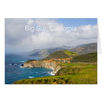 Big Sur 0033 California Products Cards by cheshirkat
