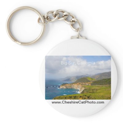 Big Sur 0033 California Products Key Chains by cheshirkat