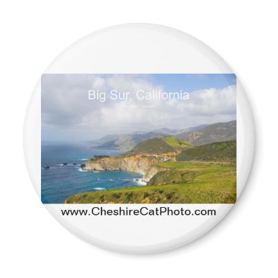 Big Sur 0033 California Products Magnet by cheshirkat