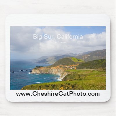 Big Sur 0033 California Products Mouse Pad by cheshirkat