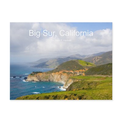 Big Sur 0033 California Products Postcard by cheshirkat