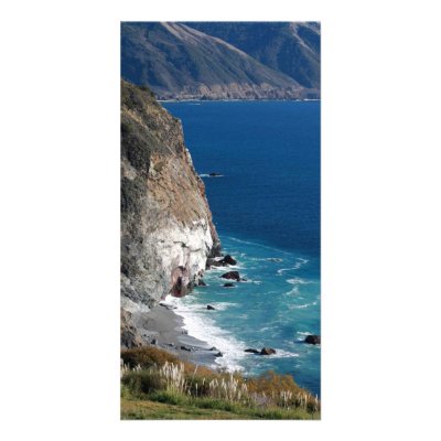 Big Sur, Calif Custom Photo Card by BGillespiePhoto