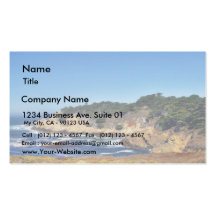 Big Sur Ocean Coastlines 4 Business Card