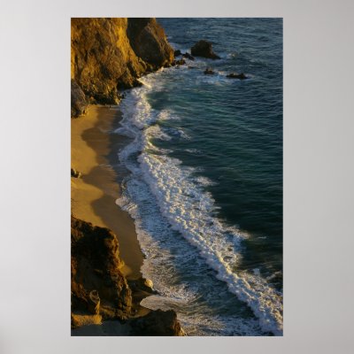 Big Sur Shore Posters by DiscombobulatedBoy