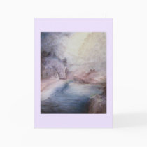 Big Sur Waterfall in Fog cards