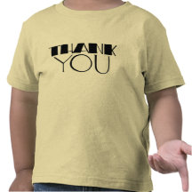 Big Thank You black Kids T-shirt