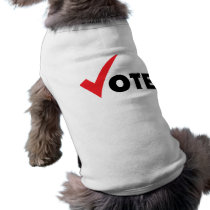 Big Tick Vote Pet Clothing