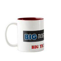 Big Ticket Depot 2-Tone Mug Red